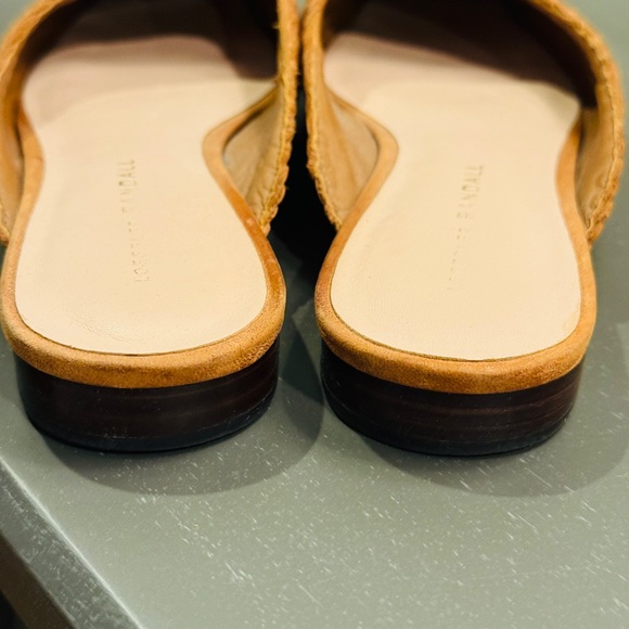 Loeffler Randall Woven Brown Mules - Picture 4 of 5